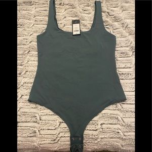 Scoop Neck Tank Bodysuit